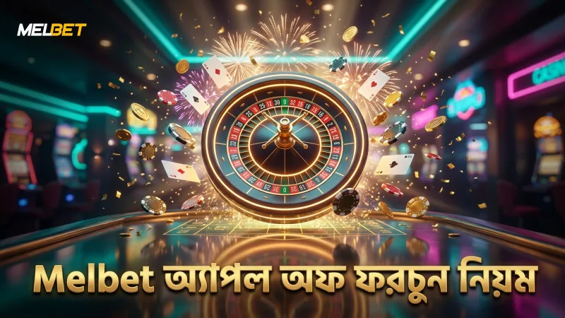 Melbet অ্যাপল অফ ফরচুন গেমে সঠিক নিয়ম শেখায়