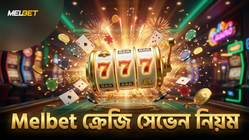 Melbet প্ল্যাটফর্মে ক্রেজি সেভেন গেমের নিয়ম ও মেকানিক্স।