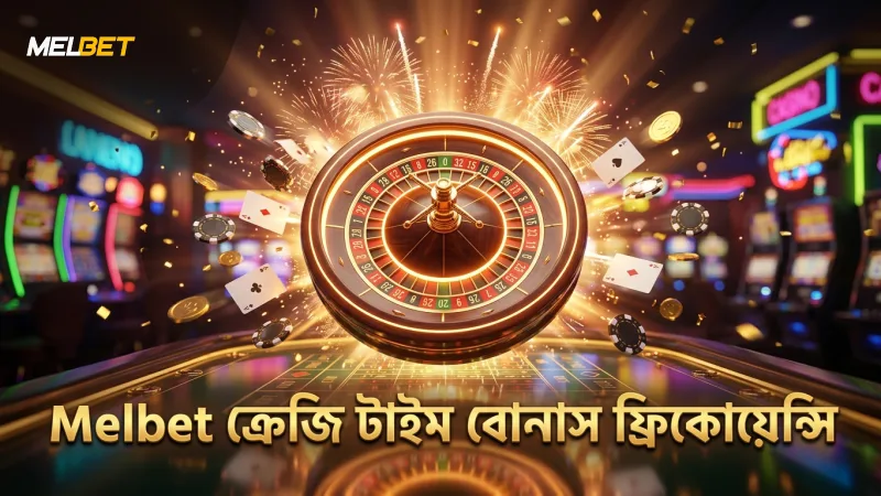 Melbet-এর ক্রেজি টাইম গেম শোতে বোনাস রাউন্ডের ঘনত্ব পর্যবেক্ষণ করা হয়েছে