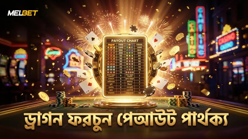 মাছের পেআউট এবং বোনাস কাঠামোতে ড্রাগন ফরচুনের পার্থক্য।