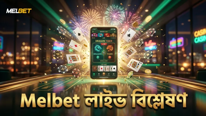 Melbet লাইভ ড্রাগন টাইগার টেবিলে গেমের গতি বুঝুন