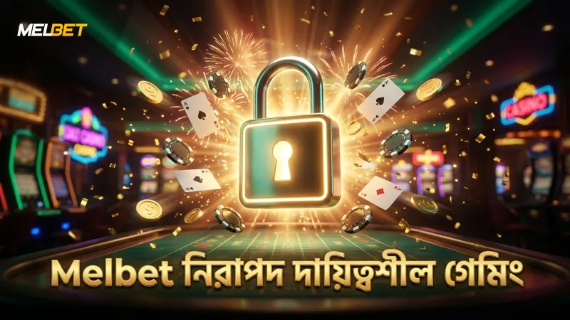 Melbet প্ল্যাটফর্মে নিরাপদ ও দায়িত্বশীল গেমিং নিশ্চিত করা হয়।