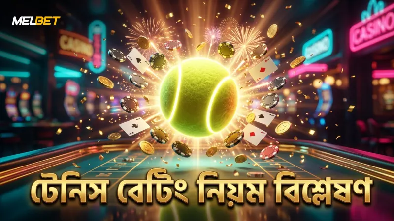 টেনিস বেটিংয়ের বিভিন্ন মার্কেট এবং নিয়মের বিশদ ব্যাখ্যা।
